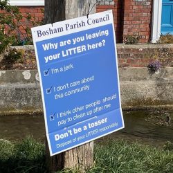 Don't be a tosser - Bosham Parish Council